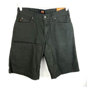 Timberland Pro Men’s Original Fit Dark Grey Denim Shorts Size 30